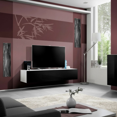 Designer lussuoso supporto TV sospeso per soggiorno in legno moderno nuovo mobili