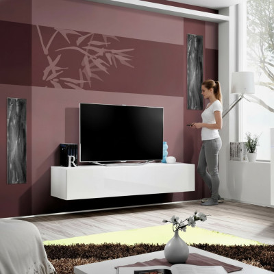 Supporto TV RTV Lowboard Designer soggiorno legno moderno arredamento