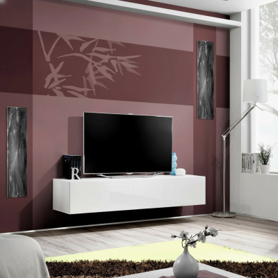 Supporto TV RTV Lowboard Designer soggiorno legno moderno arredamento