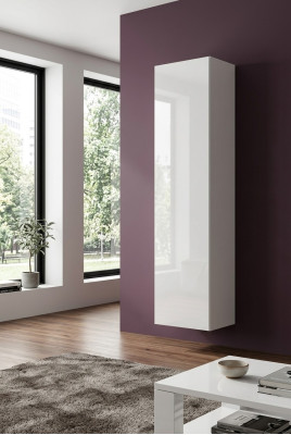 Lusso bianco armadio a muro in legno design moderno per soggiorno