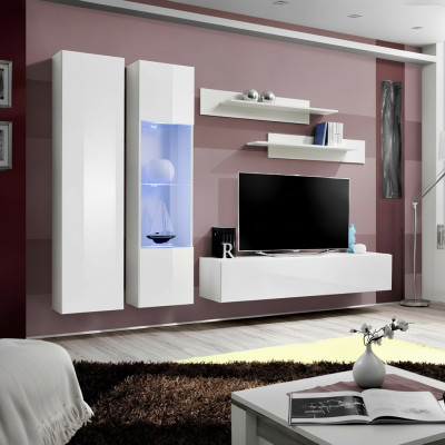 Mobili da soggiorno mensole design parete moderna mobili completi