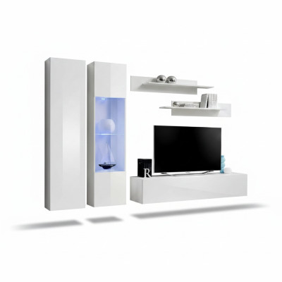 Mobili da soggiorno mensole design parete moderna mobili completi