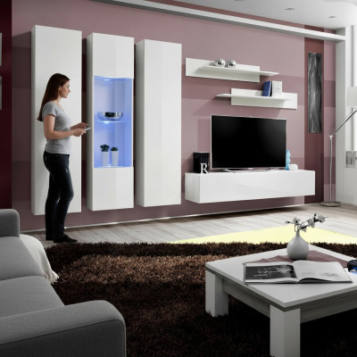 Designer parete attrezzata mobili da soggiorno supporto TV mobili di lusso