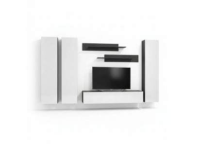 Moderna parete soggiorno mobili armadio completo supporto TV mobili di lusso