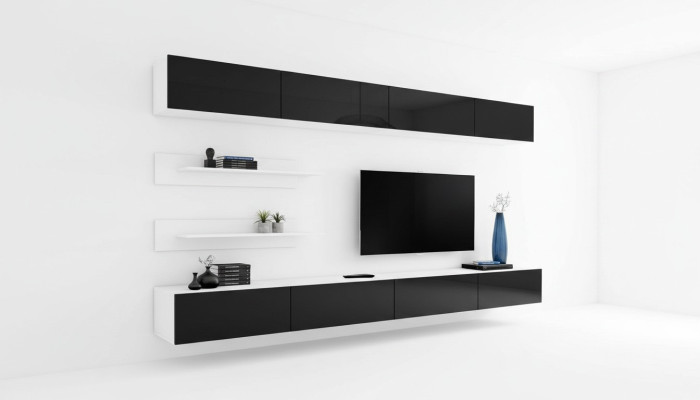 Armadio da parete soggiorno supporto TV lussuoso parete attrezzata mobili in legno nuovi moderni