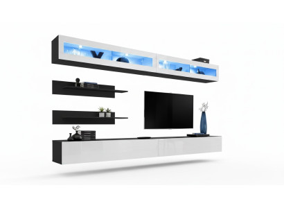 Soggiorno set da parete armadio televisivo mobile porta TV nuovo