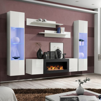 Mobili da soggiorno moderni Designer parete attrezzata Mensole parete Comò Arredamento.