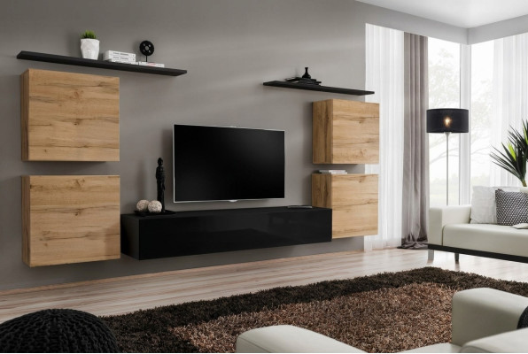 Lusso Arredamento Soggiorno TV Supporto Design Credenza Sospesa Nuova