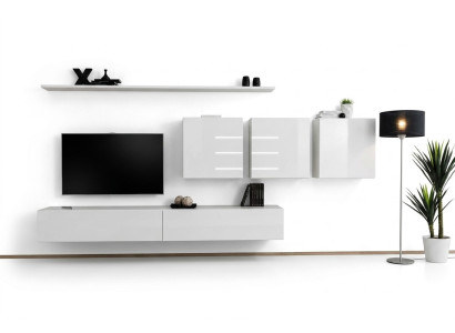 Mobili da salotto bianchi credenza in stile designer moderna mobili in legno arredamento nuovo.