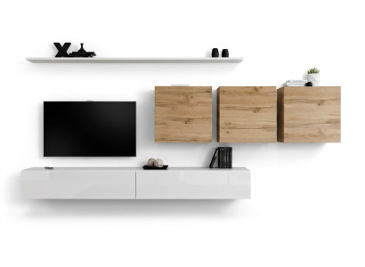 Mobili da soggiorno moderni Parete attrezzata Pensile Credenza Supporto TV Designer
