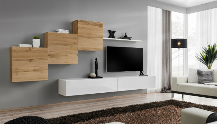 Set di lusso 6 pezzi per arredamento per parete design, mobile soggiorno designer vivente.