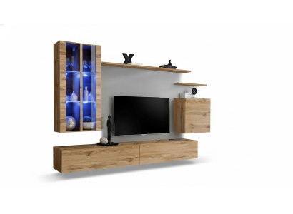 Mobili da design Moderno set da salotto Mobile a parete supporto TV Mobili in legno Nuovo Mobile a cassettoni