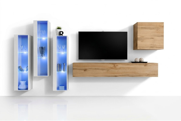 Mobili da soggiorno designer parete attrezzata porta TV lucido credenza armadio a muro