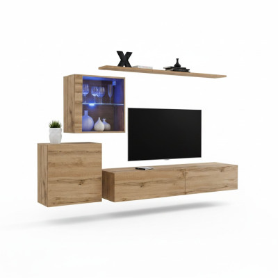 Mobile TV moderni mobile soggiorno design parete scaffali completi