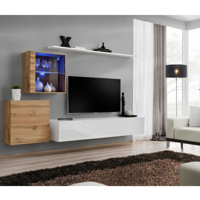 Design lussuoso parete attrezzata scaffale armadio vetrina scaffali arredamento soggiorno