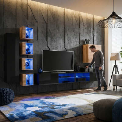 Mobili moderni Designer parete attrezzata di lusso Set nuovo armadio a parete