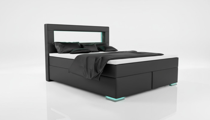 Camera da letto Letto Tessile di lusso Imbottito Arredamento 180x200 Mobili Letto matrimoniale Nuovo