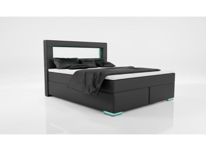 Camera da letto Letto Tessile di lusso Imbottito Arredamento 180x200 Mobili Letto matrimoniale Nuovo