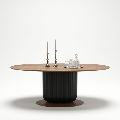 Tavolo da pranzo Design tavolo Mobili moderni Sala da pranzo Legno Design Lusso Arredamento Nuovo