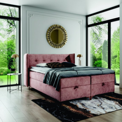 Camera da letto Mobili Letto Boxspring 160x200cm Design Moderno Arredamento