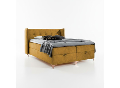Letto 160x200 cm, mobili di design di lusso, letto matrimoniale, nuovo