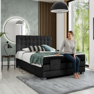 Letto boxspring Letto imbottito Mobili imbottiti Letto di lusso Camera da letto Design moderno Nuovo