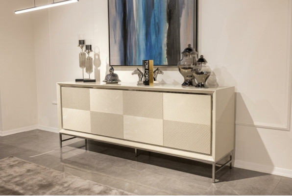 Mobile credenza per il salotto con design di lusso moderno e arredamento nuovo.