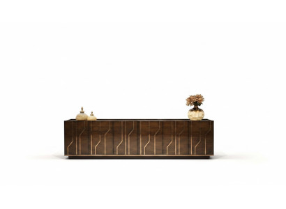Soggiorno mobile credenza lusso design moderno in legno arredamento