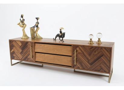 Mobile TV Braun RTV Sideboard Mobili da soggiorno moderni di lusso Nuovo