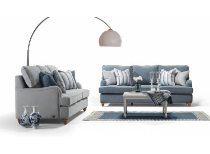 Divano a tre posti 2x Soggiorno Mobili di lusso Moderno Design Arredamento
