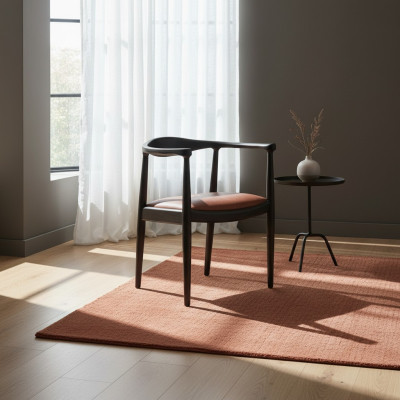 Design mobili sedia con braccioli sedia in legno arredamento nuovo imbottito sedile