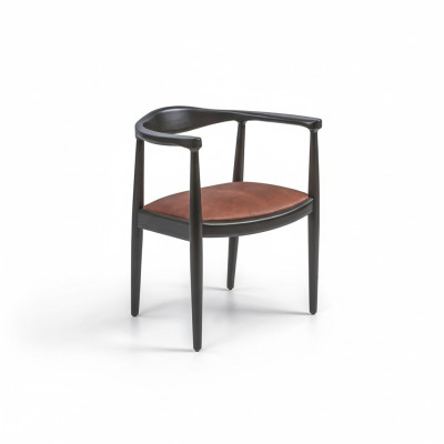 Design mobili sedia con braccioli sedia in legno arredamento nuovo imbottito sedile