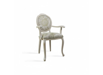 Sedia da pranzo classica con braccioli di design, mobili nuovi