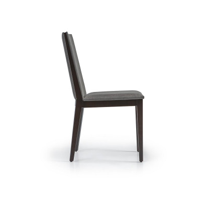 Grigia Sedia Sala da pranzo Mobili Designer Arredamento Stile Moderno Lusso Sedie