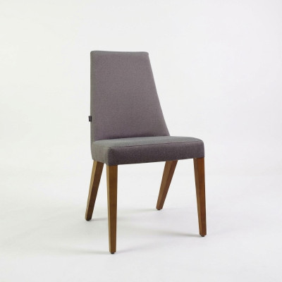 Grigia sedia di lusso arredamento moderno sala da pranzo sedia in legno design nuovo