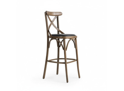 Sgabello da bar di design Moderno Sedia in legno Mobili Sedia da pranzo Arredamento