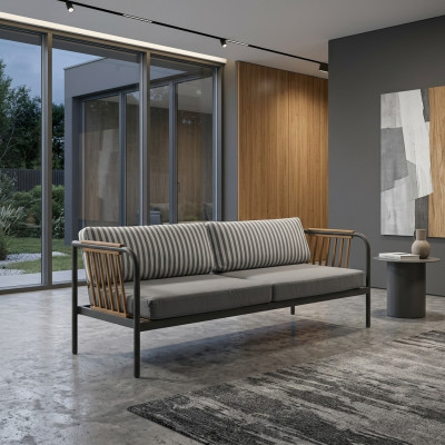 Divano di lusso design a tre posti, divano moderno, arredamento imbottito, mobili imbottiti.