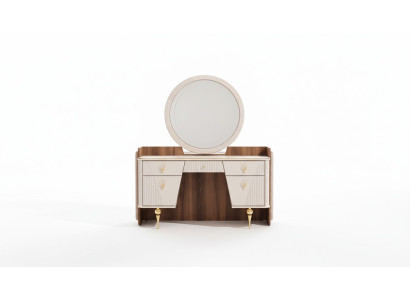 Tavolo da toeletta di lusso con specchio Design moderno Arredo camera da letto Mobili
