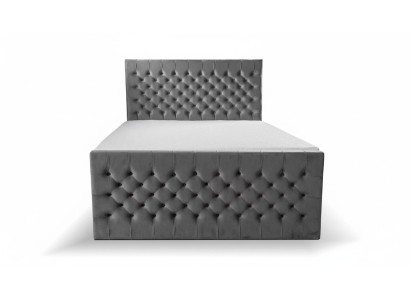 Lussuoso letto imbottito per camera da letto di design di lusso, letti matrimoniali di lusso per hotel 160x200cm.