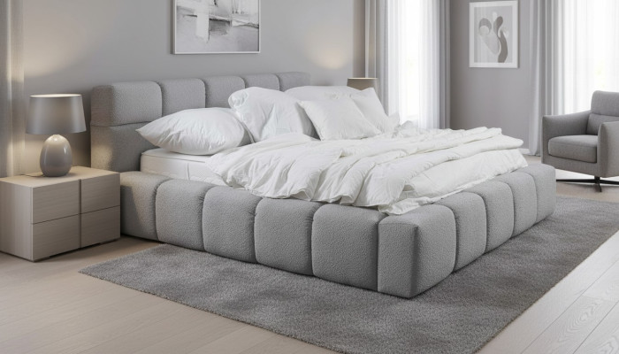 Camera da letto Letto Mobili di lusso Stile Design moderno Letto matrimoniale Camere da letto