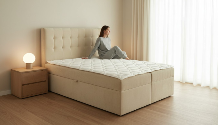 Letto Camera da letto Letti 180x200 Letto imbottito Design Matrimoniale Hotel Mobili