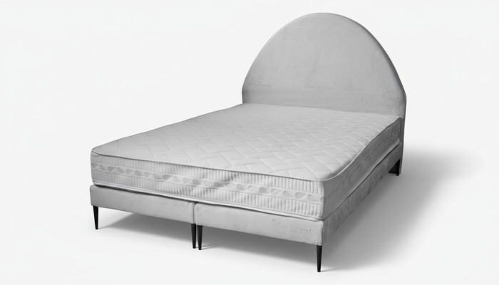 Letto dell'hotel Letto dell'hotel 180x200cm Mobili di lusso Struttura del letto Design Letto imbottito Letto
