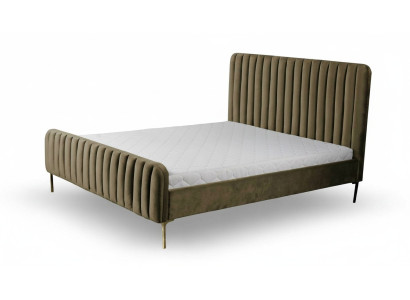 Moderno design imbottito letto di lusso letto matrimoniale design degli hotel mobili letto in legno