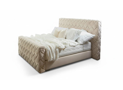 Mobili da camera da letto di lusso Letti Cornice letto moderna 160x200 cm Testiera di design