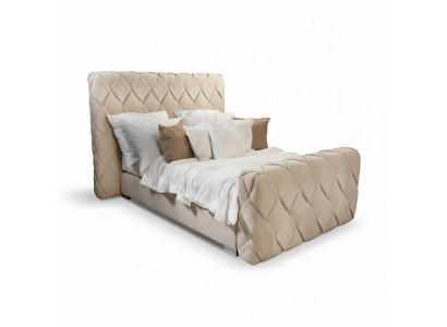 Mobili da camera da letto di lusso Letti Moderni Struttura letto 140x200 cm Testata design.
