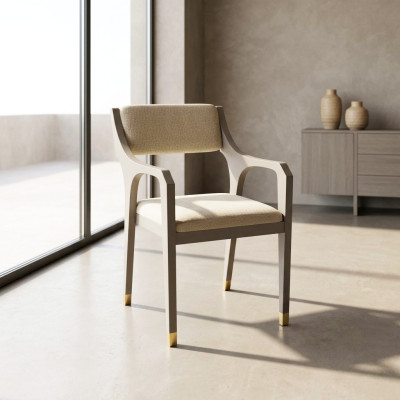Design della sala da pranzo con sedie dalla forma unica Elegante Moderno Nuovo