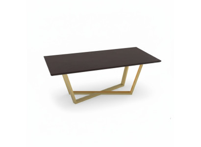 Lusso Tavolo Marrone Tavoli Sala da pranzo Tavolo da pranzo Design Tavoli 208x104