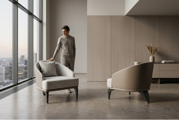 Sedia moderna poltrona design di lusso soggiorno design moderno nuovo