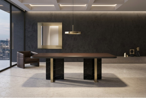 Tavolo da pranzo moderno per sala da pranzo soggiorno design di lusso nuovi
