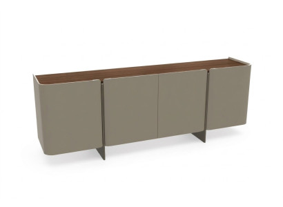 Mobile sideboard moderno in legno per soggiorno di lusso 220cm